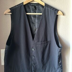 21 MEN Black Vest